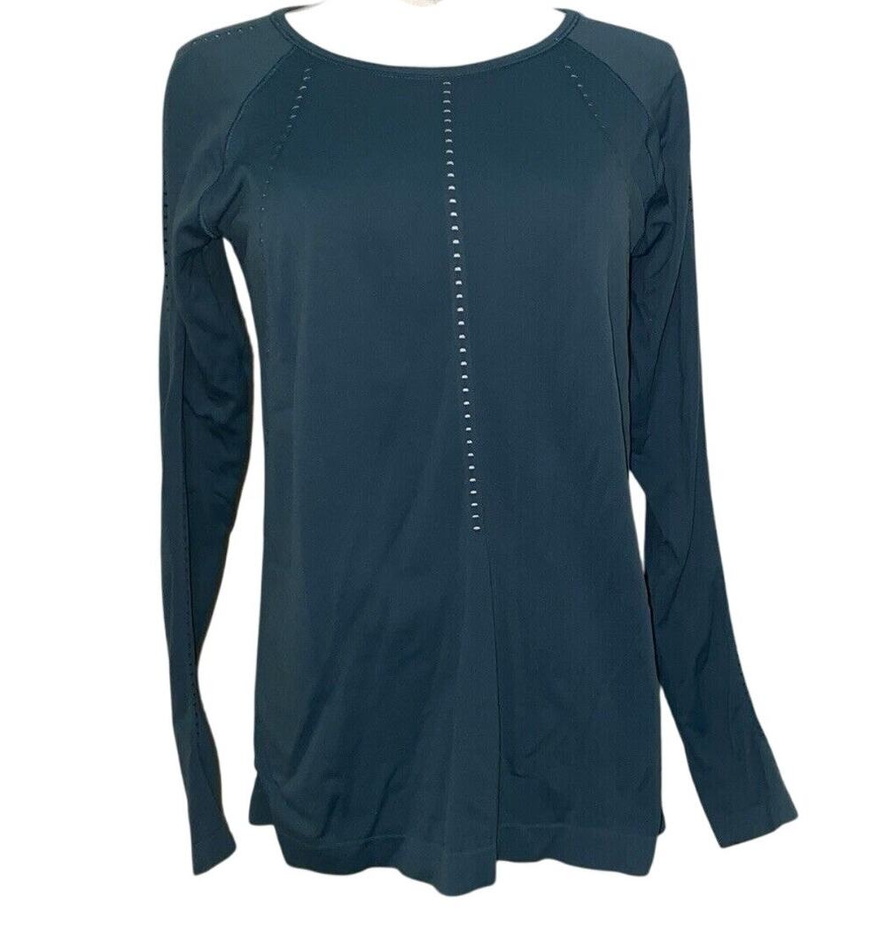 Athleta Teal long sleeve medium
